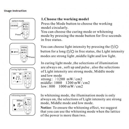 LED光重合器DB685(ホワイトニング機能付き)