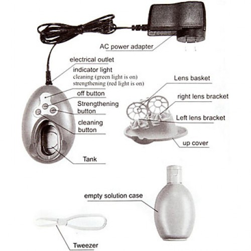 JeKen® 4ML超音波洗浄器CD-2900