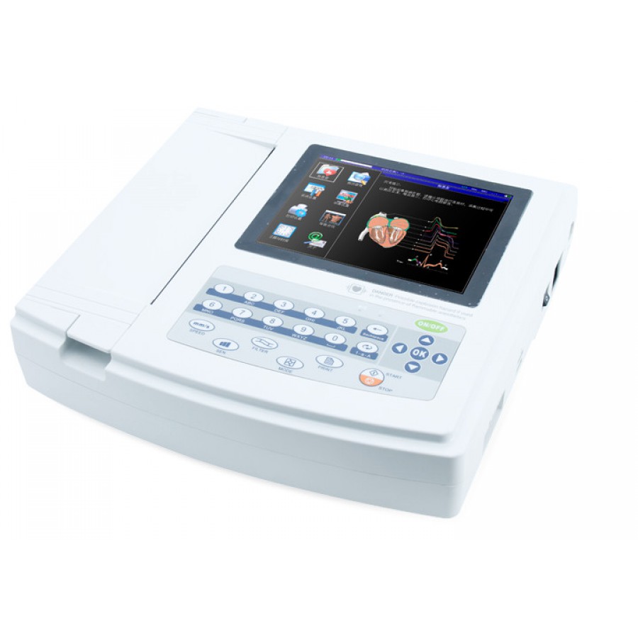 COMTEC® ECG-1200G デジタル12チャンネルECG