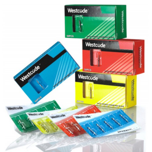 Westcode歯科用ダイヤモンドバー50本 Diamond-burs series