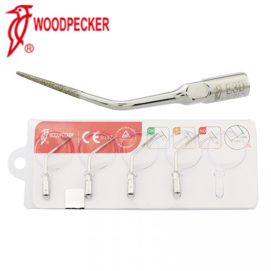 Woodpecker® E3D UDSシリーズ根管治療用チップ（EMSと交換、5本入）