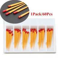 5Pack / 300Pcs Dentsply Maillefer Protaper歯科ガッタパーチャポイントチップF2