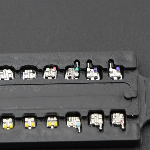 30Pks歯科矯正OCメタルブラケットブレースMIM Mini MBT 022 345