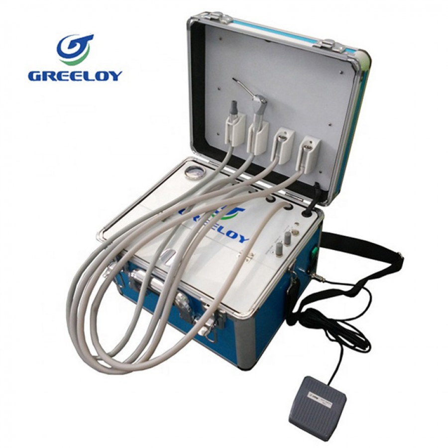 Greeloy GU-P 202歯科用可動式ユニット デリバリーシステム ミニポータブル歯科診療ユニット 獣医に適用