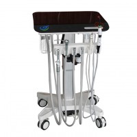 Greeloy GU-P 302S 歯科用可動式ユニット 歯科診療用トレーテーブル 高さ調節可能