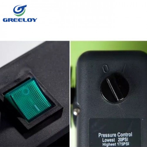 Greeloy® GA-84Y 歯科用オイルレス エアーコンプレッサー ドライヤー付き