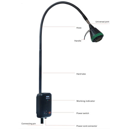 KWS KD-2035W-1 35W ハロゲンフロアプロップ 医療検査ライト