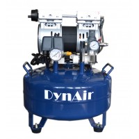 DYNAIR DA5001 22L 歯科用エアーコンプレッサー オイルレス 550W 1-ドライブ-1