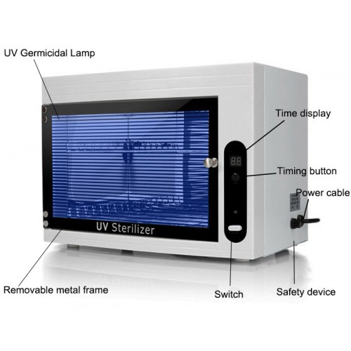 15L オゾン消毒ボックス 紫外線滅菌器 UV滅菌器