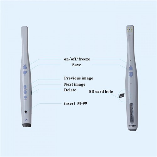 MLG CF-986 歯科用口腔内カメラ SDカード/有線ビデオ出力