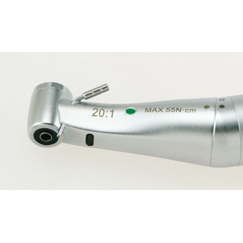 YUSENDENT CX235C6-22 歯科用LED 20:1減速インプラント手術コントラアングルハンドピース