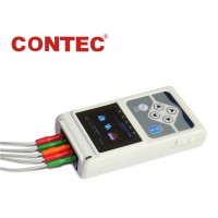 TLC9803 CONTEC 3リードポータブル心電計 携帯型心電計 ECG心電図24時間モニターレコーダー 同期ソフトウェアアナライザー