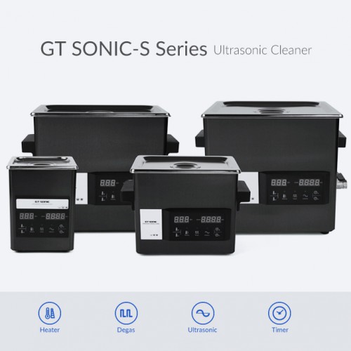 GT SONIC S-シリーズ タッチパネル超音波洗浄器 2-9L 50-200W ホットウォーター洗浄