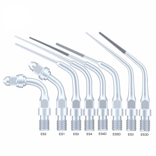 5Pcs Refine® 歯科用エアースケーラー根管チップ スケーラーチップ ES3D ES4D ES5D ES10D ES14 ES14D ES15 ES15D Sironaエアスケーラーに適用