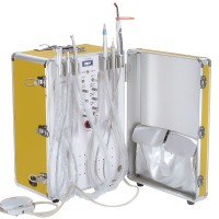 歯科用ポータブル診療ユニット XS-341 （エアーコンプレッサー＋光重合照射器＋スケーラー付き）4H