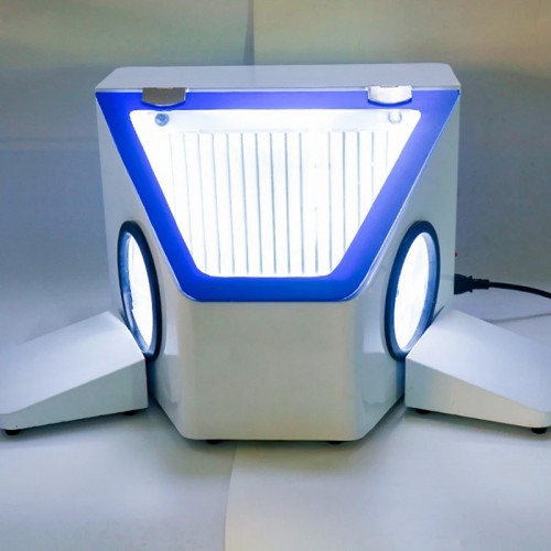 歯科技工所サンドブラストボックス ラボ用集塵機 真空集塵ボックス