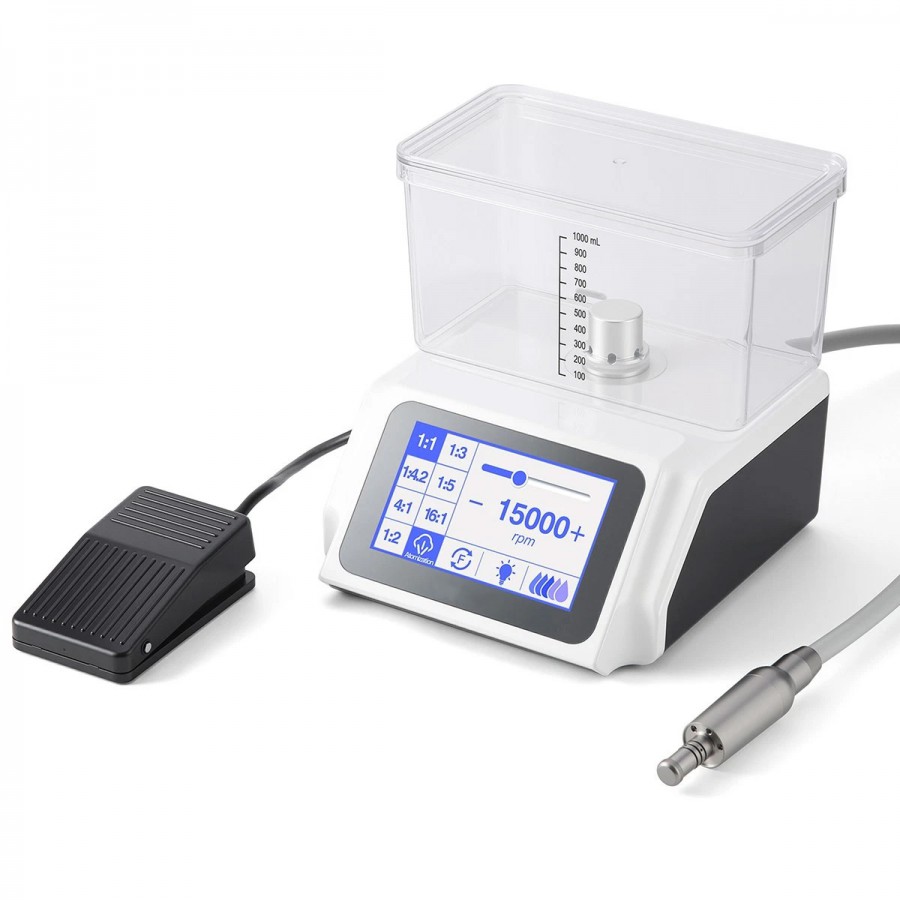 歯科治療用ブラシレスマイクロモーター&手術システム WM-E5（LEDライトと独自の給水システム付き）