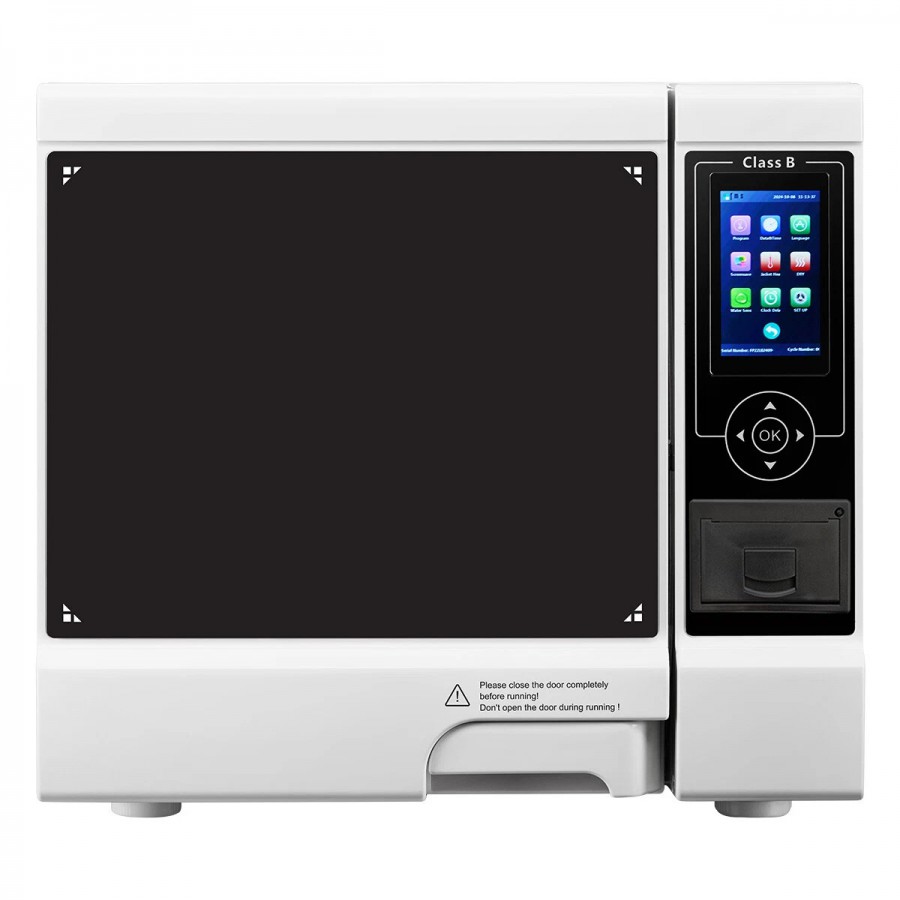 Fomos Foster Plus 22L 歯科用オートクレーブ蒸気滅菌器(プリンター内蔵、クラスB、ドライ機能付き)