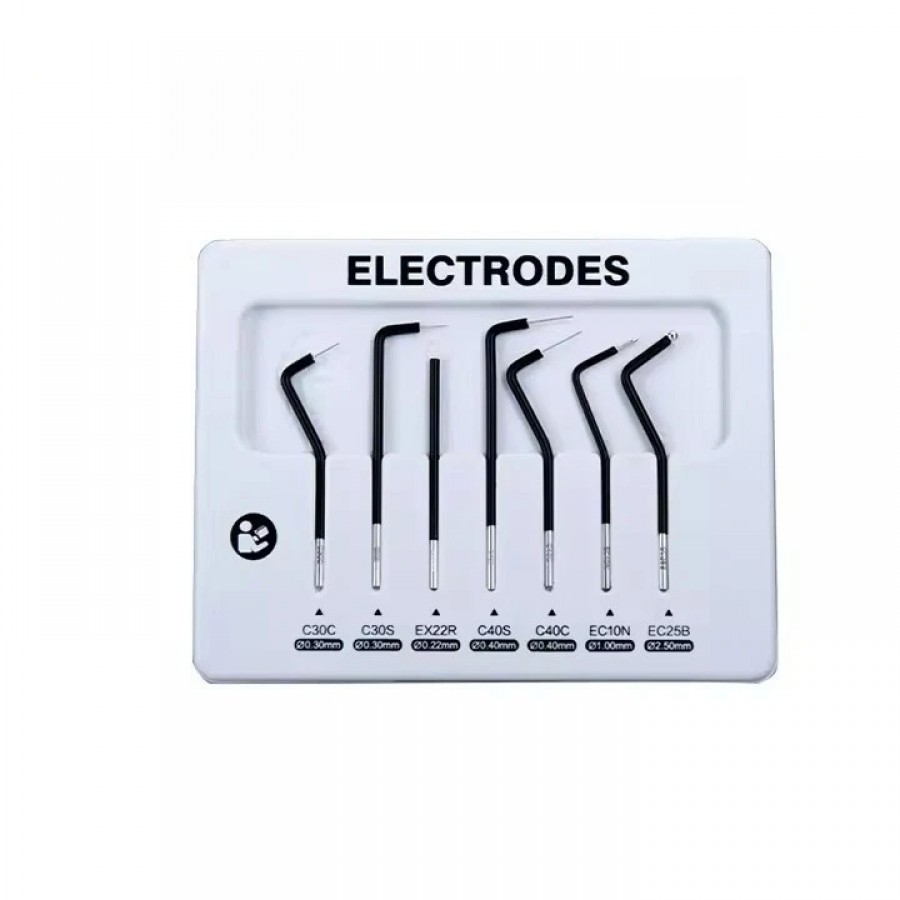 7個/セット 歯科用電極チップ (歯科高周波電気メスに適合)