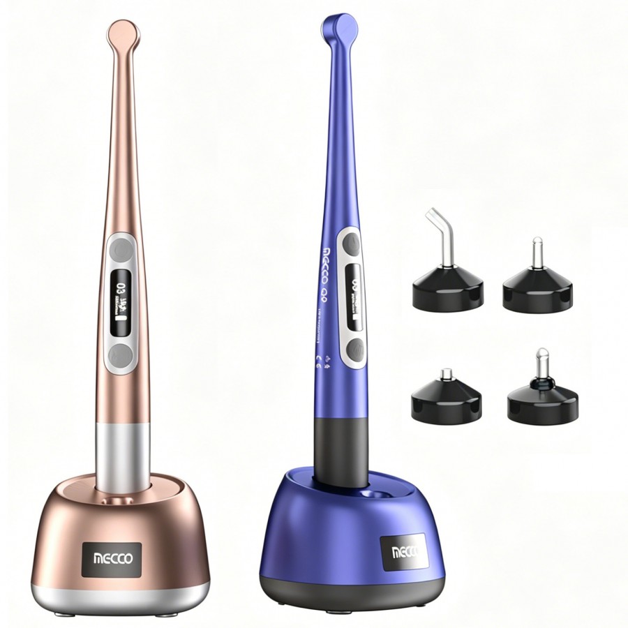 Mecco Q9 歯科用ワイヤレスLED光重合器(ライトメーター+う蝕検出器付き)