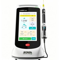 SOGA iLaser I Plus 歯科用ダイオードレーザーペン 3波長（450nm/635nm/980nm）