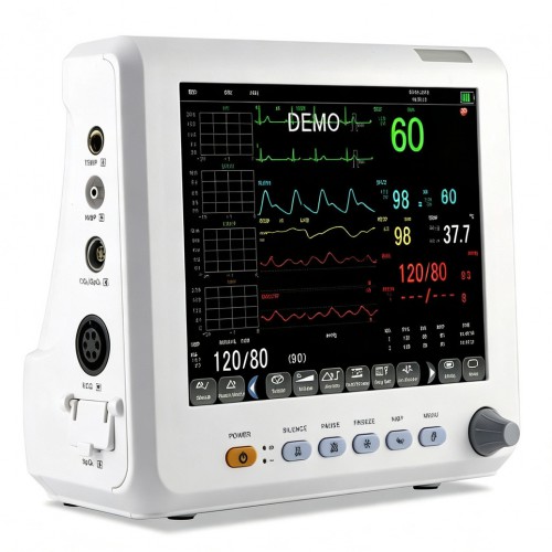 SINNOR SNP9000L-D 8インチ生体情報モニタ（6項目：心電図、非観血血圧、呼吸、体温、SpO2、脈拍）