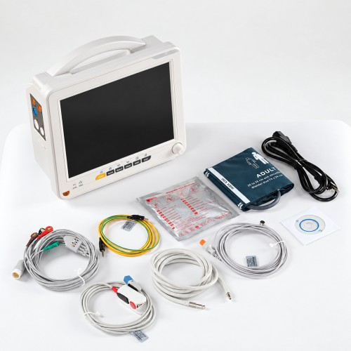 SINNOR SNP9000N 12インチ生体情報モニタ（6項目：心電図、呼吸、体温、非観血血圧、SpO2、脈拍）