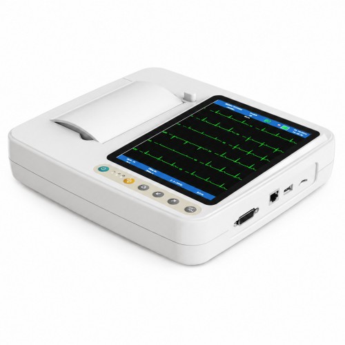 SINNOR ECG906 12誘導心電計（6チャンネル表示）