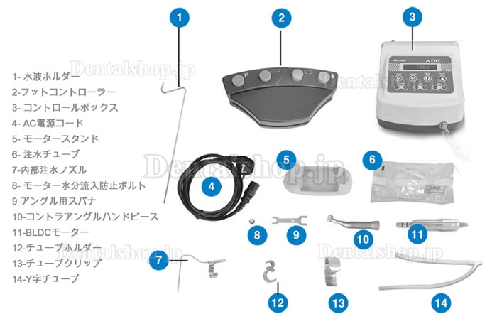 歯科用インプラント機器 インプラントエンジンセットX-CUBE