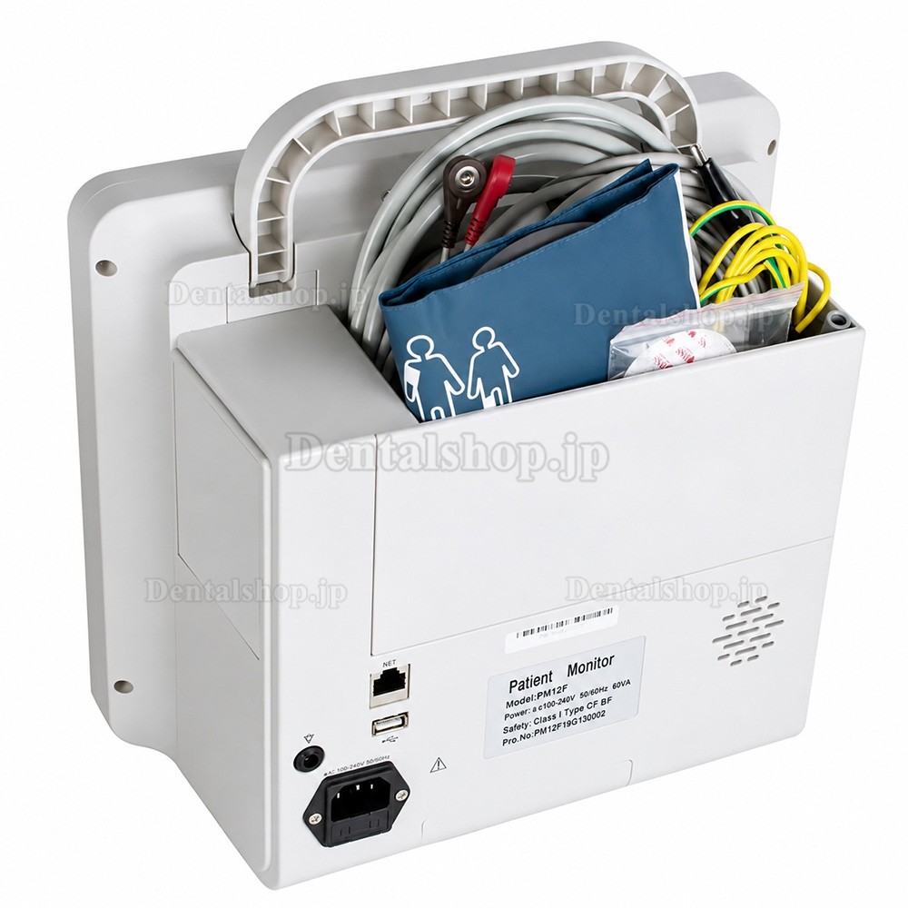 12インチ多項目患者生体情報モニタ(ECG/RESP/TEMP/NIBP/SpO2/PR) 12インチ多項目患者生体情報モニタ(ECG/RESP/TEMP/NIBP/SpO2/PR)