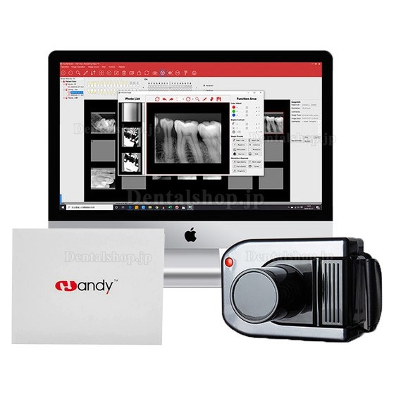 ポータブル歯科用X線診断装置AD-60P + Handy HDR 500/600歯科用X線センサー