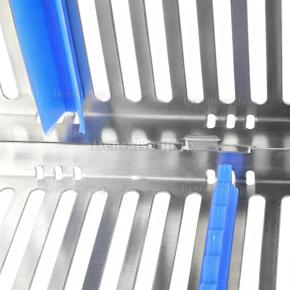 5点セット 歯科用ステンレス鋼インスツルメントカセット (1箱に歯科用器具5本を収納可能) 5点セット 歯科用ステンレス鋼インスツルメントカセット (1箱に歯科用器具5本を収納可能)
