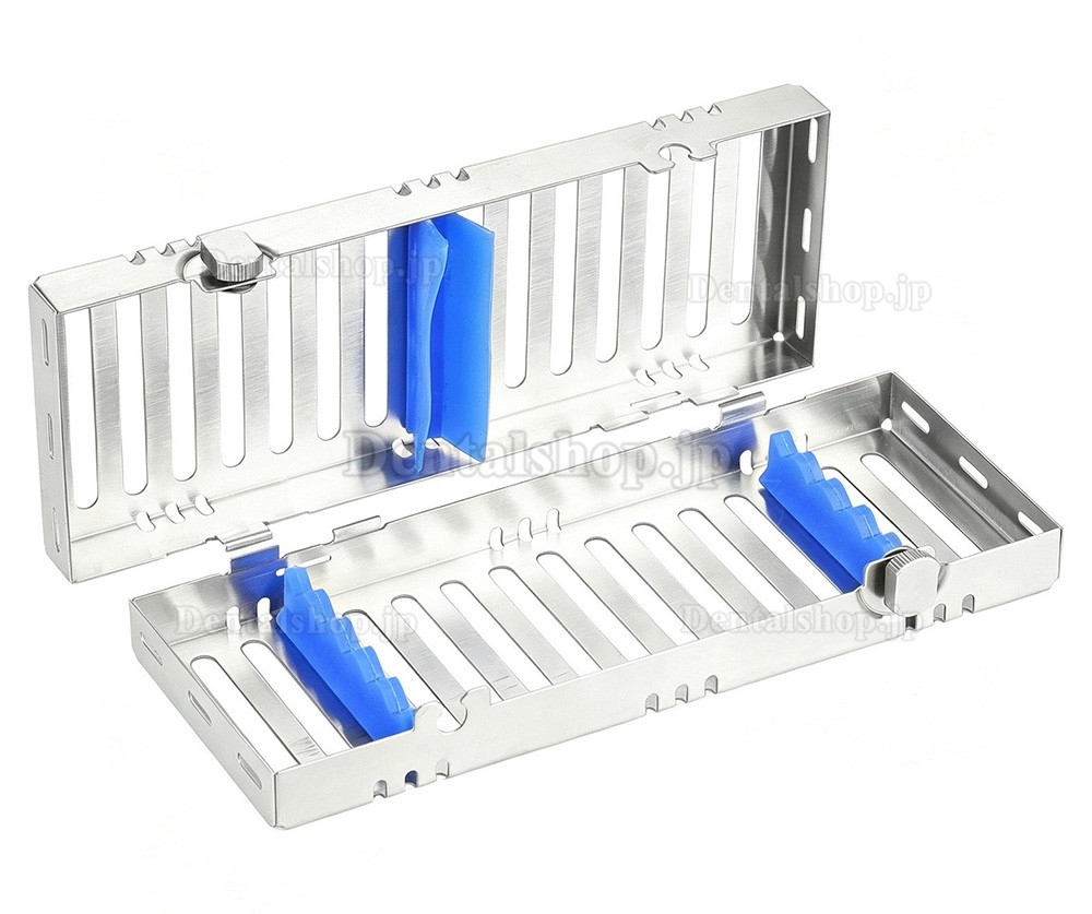 5点セット 歯科用ステンレス鋼インスツルメントカセット (1箱に歯科用器具5本を収納可能) 5点セット 歯科用ステンレス鋼インスツルメントカセット (1箱に歯科用器具5本を収納可能)