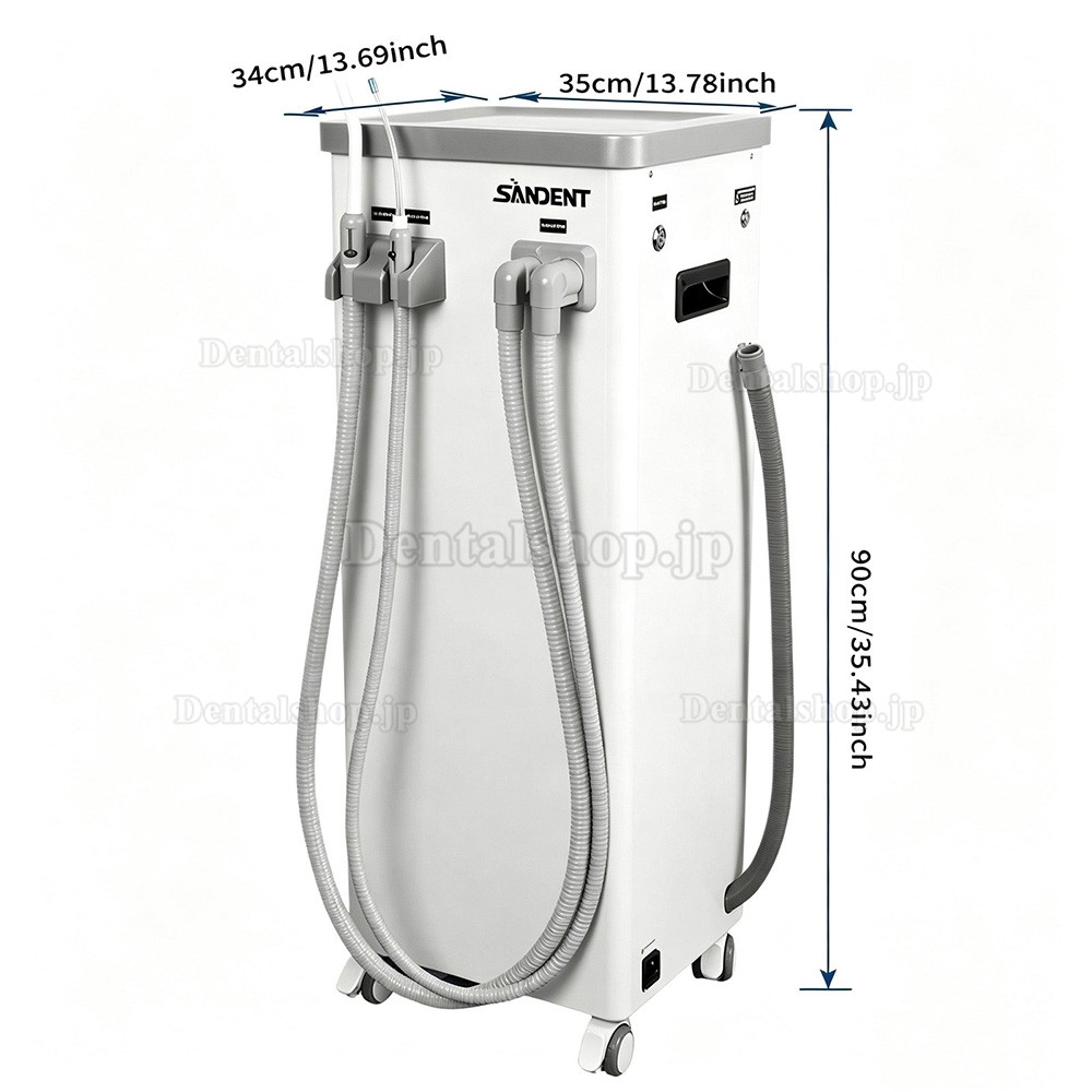 ANZHI AZ-A01 歯科用移動式サクションユニット(バキュームポンプ) 800 L/min 400W ANZHI AZ-A01 歯科用移動式サクションユニット(バキュームポンプ) 800 L/min 400W