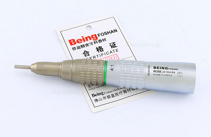 Being® Rose201SH-R4歯科用ストレートハンドピース-減速4:1（Eタイプ）