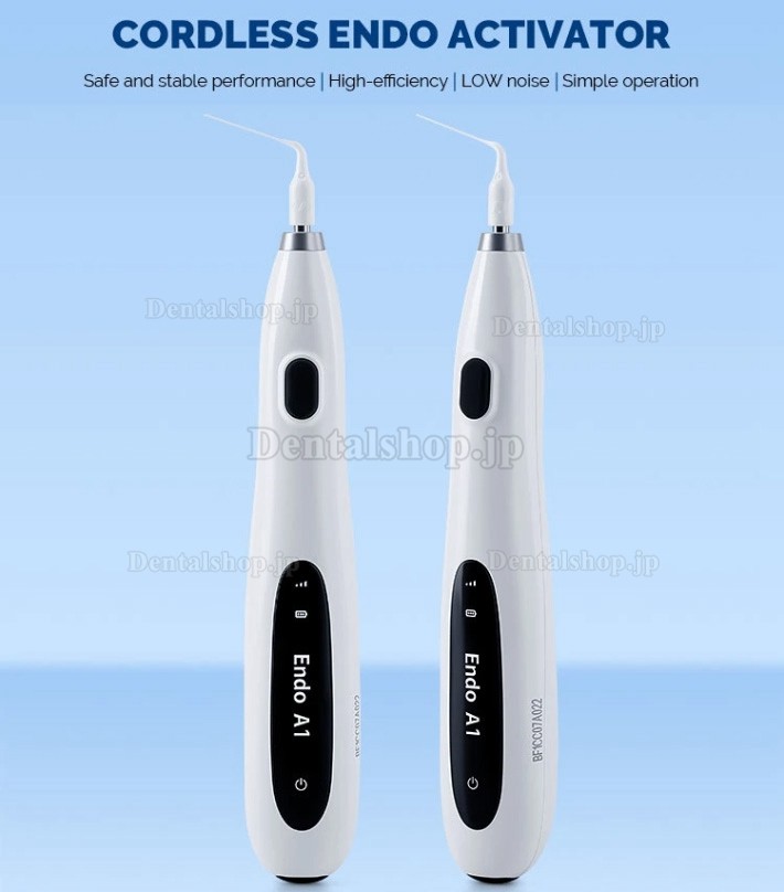 Betterway Endo A1 歯科用超音波根管洗浄器 (エンドチップ 60 個付き)