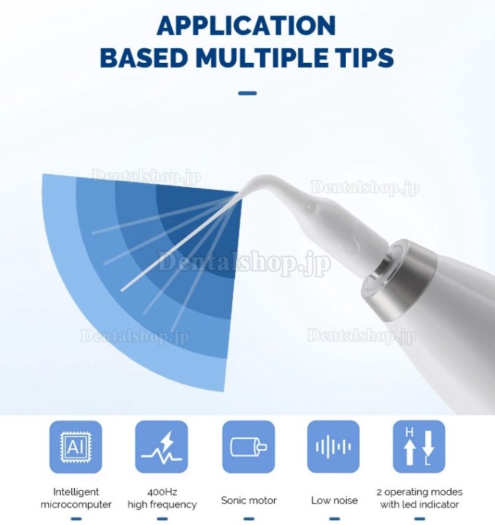 Betterway Endo A1 歯科用超音波根管洗浄器 (エンドチップ 60 個付き)