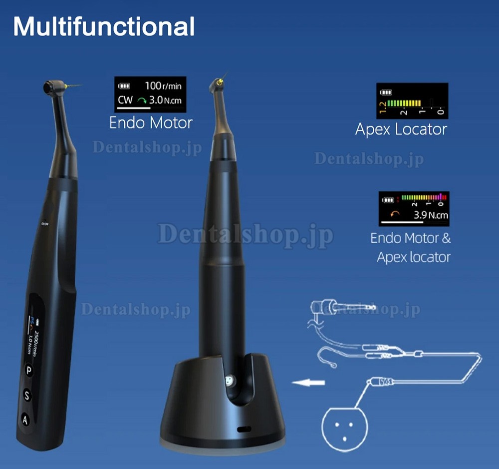 COXO C-Smart Mini AP+ ワイヤレス ブラシレス エンドモーター (根管長測定器 emr 付き)