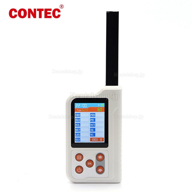Contec BC401 ポータブル尿分析装置 尿分析器 100pcsテストストリップ 11つパラメーター