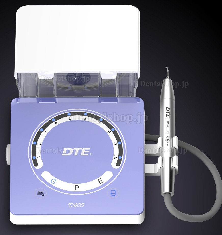 Woodpecker DTE D600 歯科用LED超音波スケーラー ボトル付き（SATELECと互換性あり）