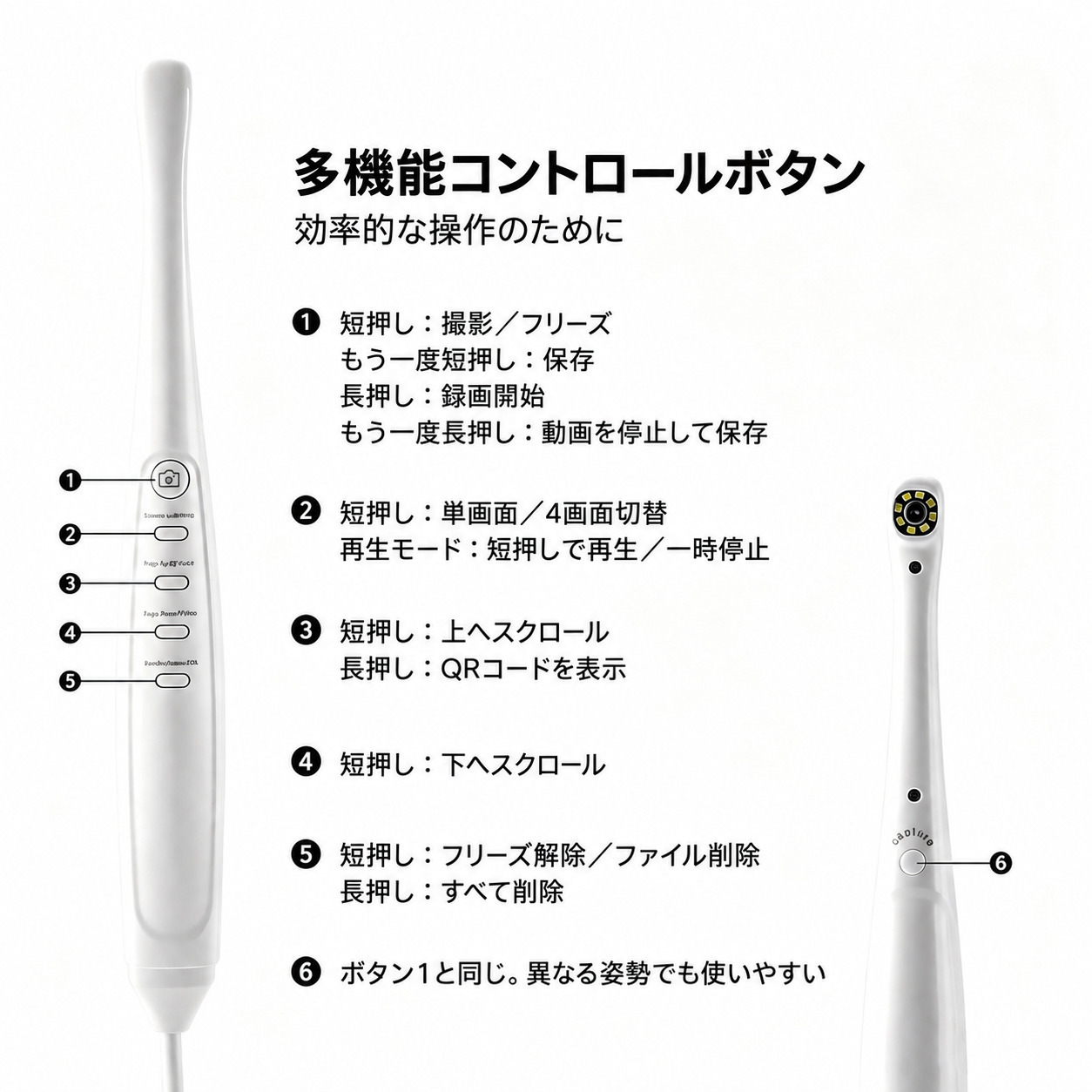 歯科用口腔内カメラ(17インチモニター+調整可能スタンド付き) 歯科用口腔内カメラ(17インチモニター+調整可能スタンド付き)
