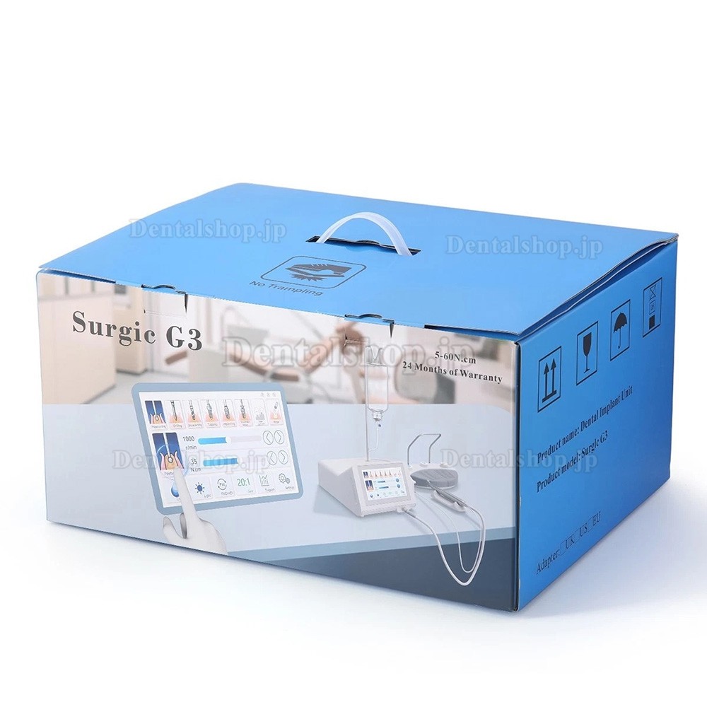 Betterway Surgic G3 歯科用インプラント手術用モーターシステム + 20:1 コントラアングル Betterway Surgic G3 歯科用インプラント手術用モーターシステム + 20:1 コントラアングル