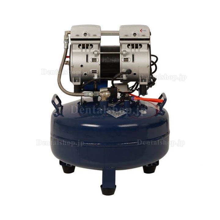 Dynamic DA5001 歯科オイルレス エアコンプレッサー 22L タンク 0.55kW/0.75HP
