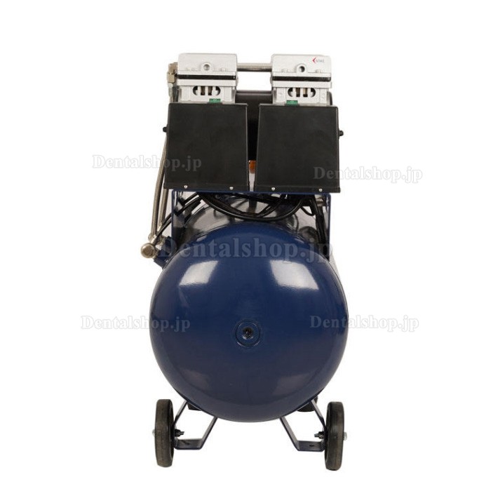 Dynamic DA5002 歯科オイルレス エアコンプレッサー 50L タンク 1.1kW/1.5HP