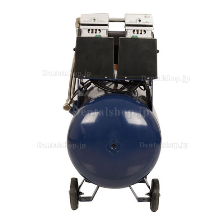 Dynamic DA7002 歯科オイルフリー エアコンプレッサー 50L タンク 1.5kW/2HP