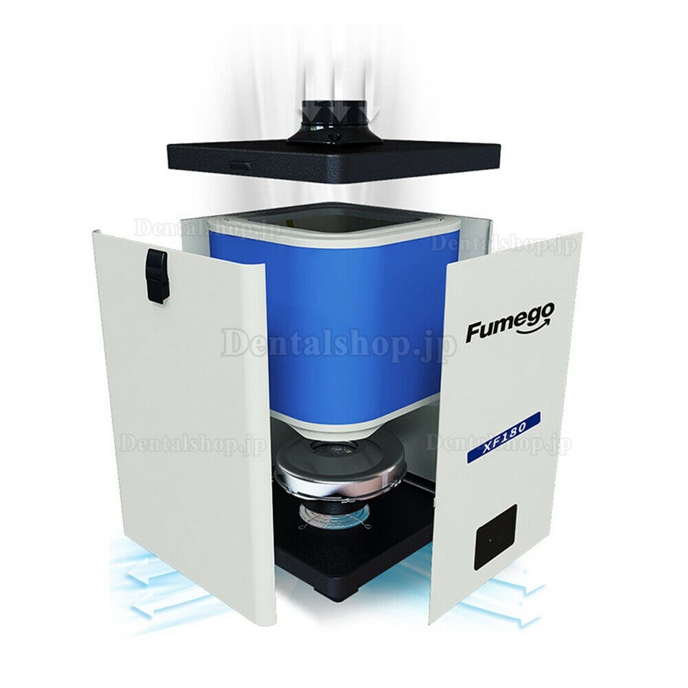 Fumego XF180 移動式ヒューム吸煙装置 ポータブルはんだ吸煙器 溶接ヒューム集煙機 ヒュームエクストラクター ステンレススチールケース