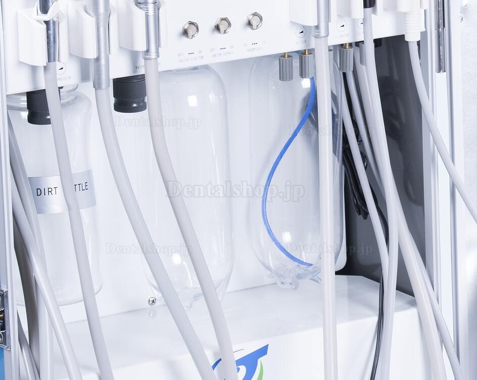 Greeloy® GU-P206 LED歯科用ポータブル診療ユニット LED付きのハンドピースチューブ