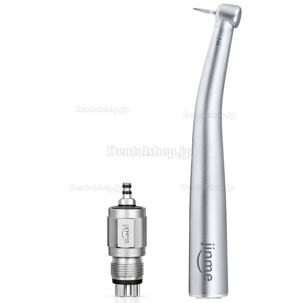 Jinme® J4歯科用子供向け高速タービンハンドピース(ミニヘッド、プッシュボタン) Jinme® J4歯科用子供向け高速タービンハンドピース(ミニヘッド、プッシュボタン)