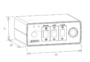 JSDA JD800 電気マイクロモーター ラボポリッシャー 研磨機 ネイルドリル ROHS CE認証