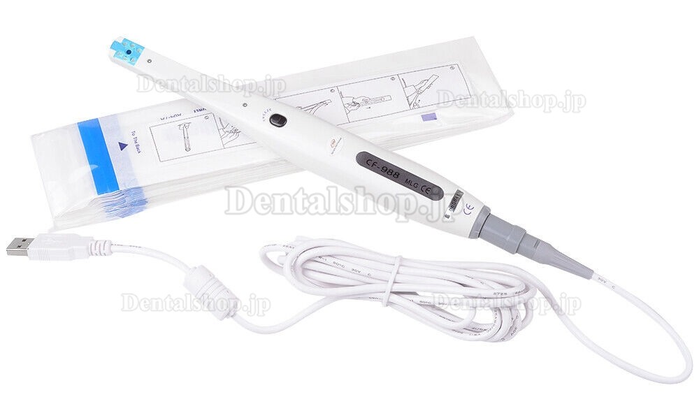 MLG CF-988 歯科口腔内カメラ 1/4 COMS 105°ビュー 6 LED ライト 2 メガピクセル USB 2.0